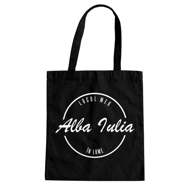 Alba Iulia - locul meu în lume - Geantă cu imprimeu
