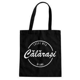 Călărași - locul meu în lume - Geantă cu imprimeu