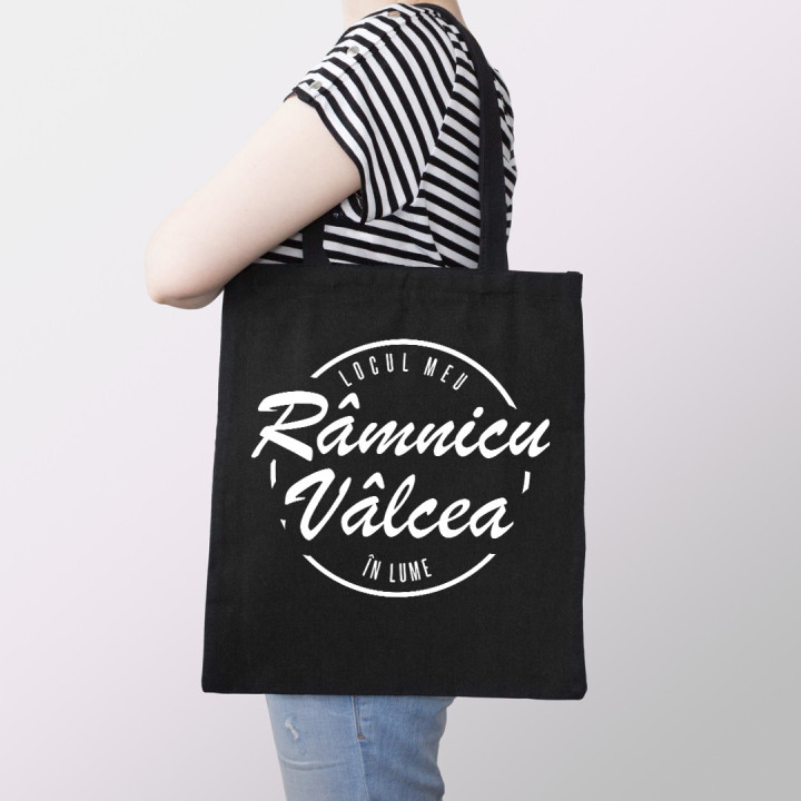 Râmnicu Vâlcea - locul meu în lume - Geantă cu imprimeu