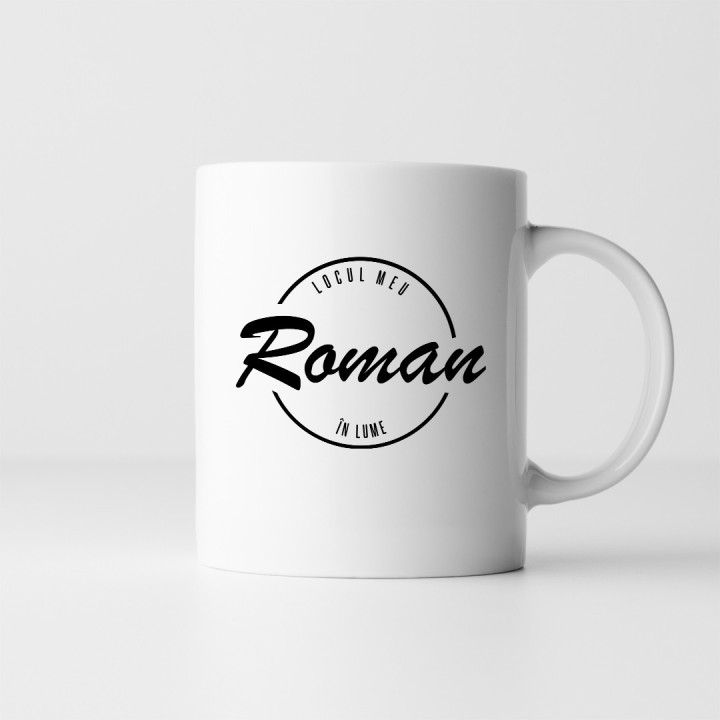 Roman - locul meu în lum - cană