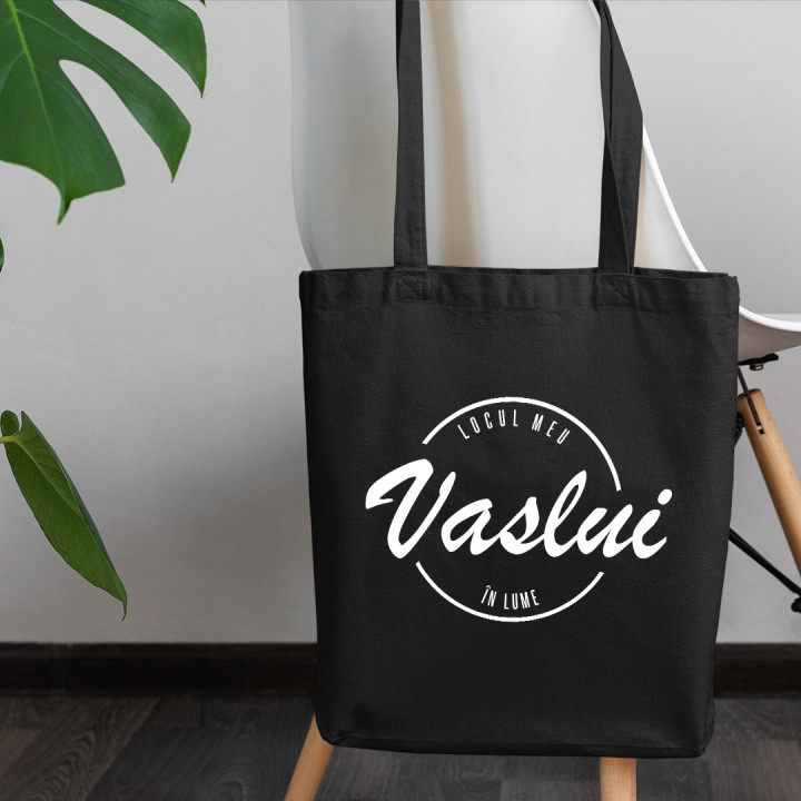 Vaslui - locul meu în lume - Geantă cu imprimeu