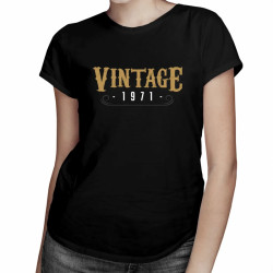 Vintage 1971 - tricou pentru femei cu imprimeu