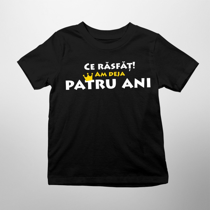 Ce răsfăț! Am deja trei ani - Tricou pentru copii
