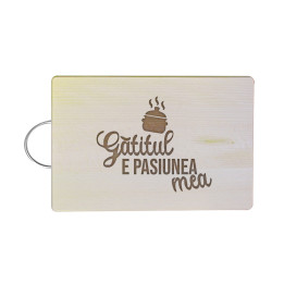 Gătitul e pasiunea mea - Tocător cu gravură