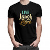 Live Laugh Love - tricou pentru bărbați cu imprimeu