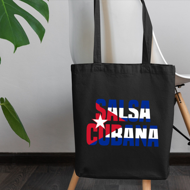 Salsa cubana - Geantă cu imprimeu
