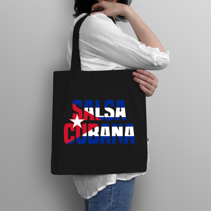 Salsa cubana - Geantă cu imprimeu