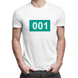 001 - T-shirt pentru bărbați cu imprimeu