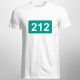 212 - T-shirt pentru bărbați cu imprimeu