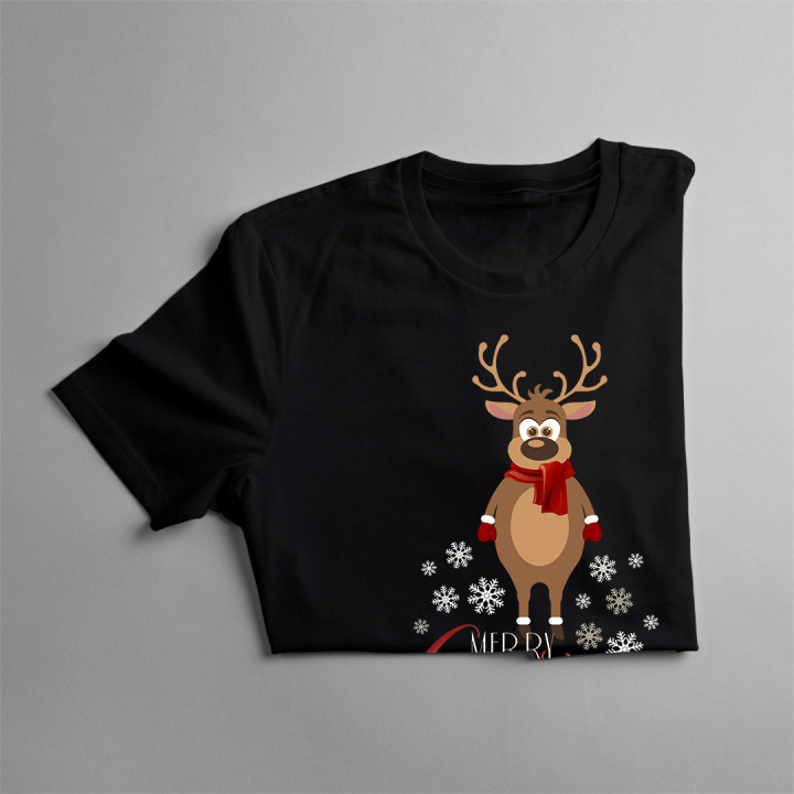 Merry Christmas  - un ren - Tricou pentru copii