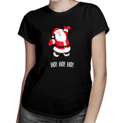 Moș Crăciun - un ren - tricou pentru femei cu imprimeu