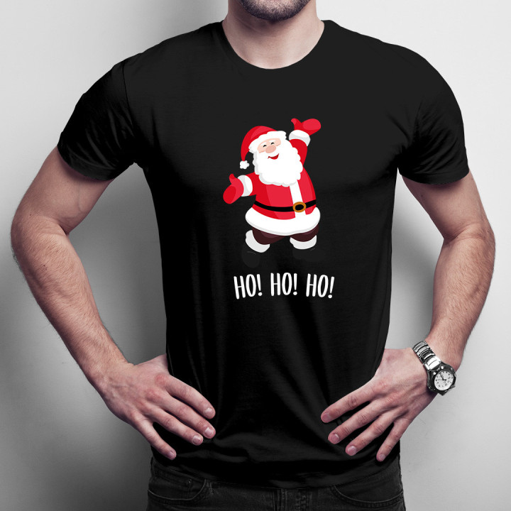 Moș Crăciun- tricou pentru bărbați cu imprimeu