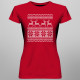 Cămașă de Crăciun - tricou pentru femei cu imprimeu