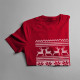 Cămașă de Crăciun - tricou pentru femei cu imprimeu