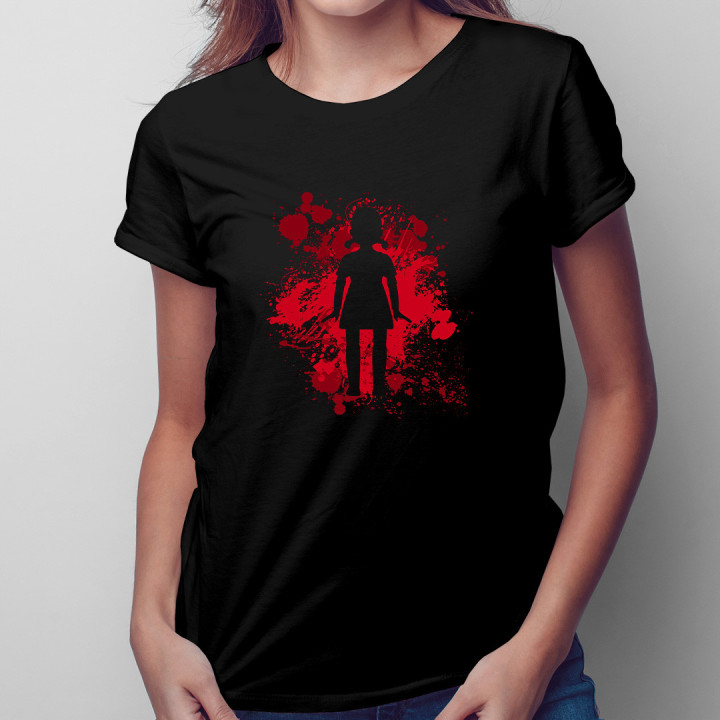 Păpușa  - tricou pentru femei cu imprimeu