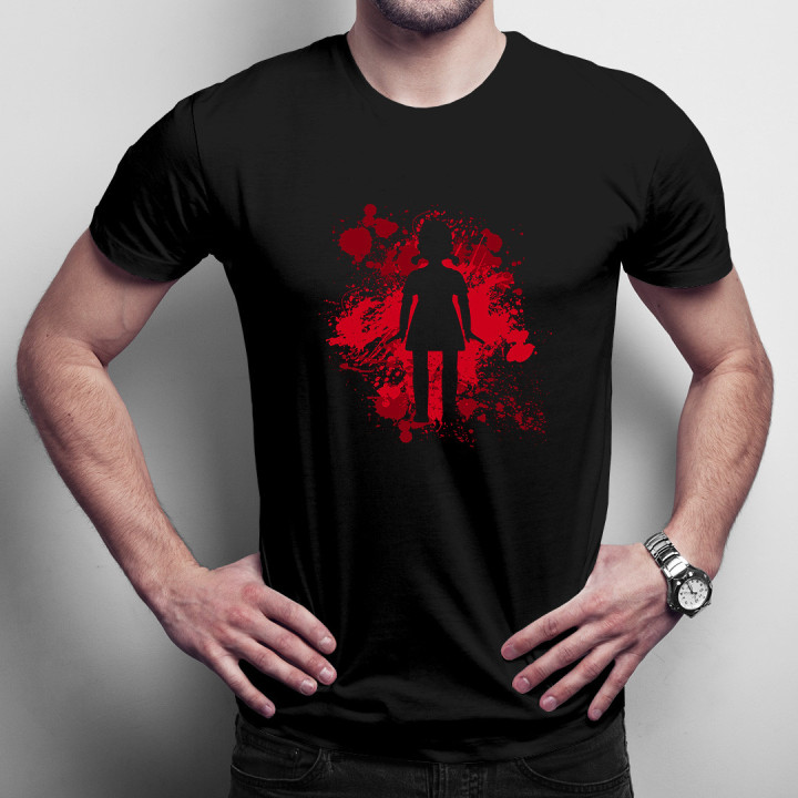 Păpușa -  tricou pentru bărbați cu imprimeu