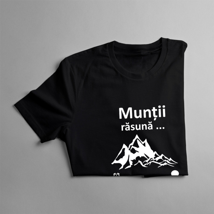 Munții răsună, trebuie să plec - tricou pentru femei cu imprimeu