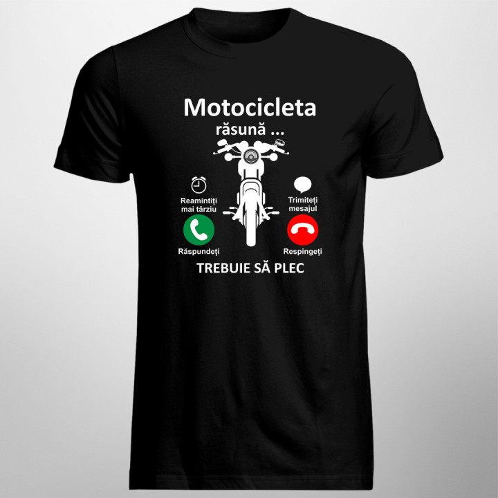 Munții răsună, trebuie să plec -  tricou pentru bărbați cu imprimeu
