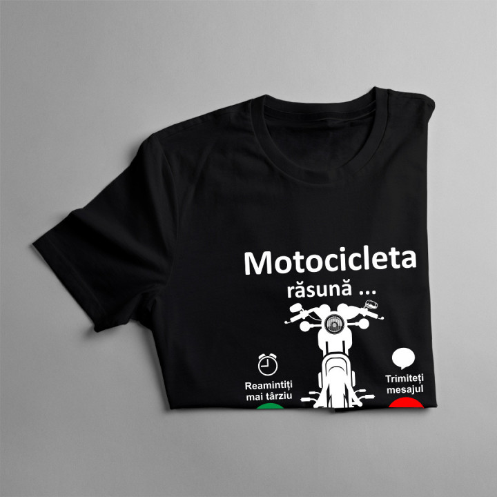 Munții răsună, trebuie să plec -  tricou pentru bărbați cu imprimeu
