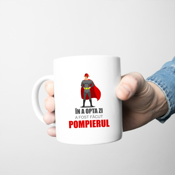 Prin venele mele curge aer de munte - cană