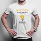 Un electrician rezolvă problemele - T-shirt pentru bărbați cu imprimeu