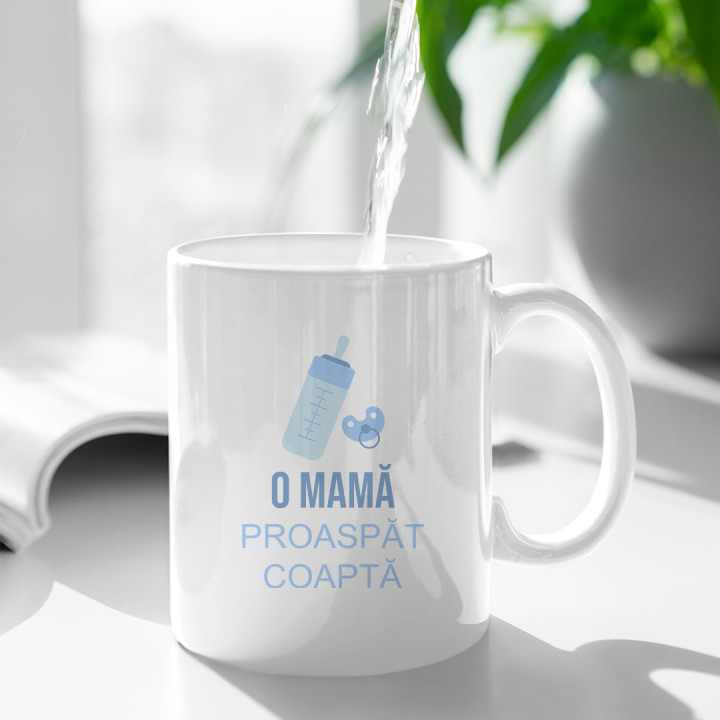 O mamă proaspăt coaptă - cană