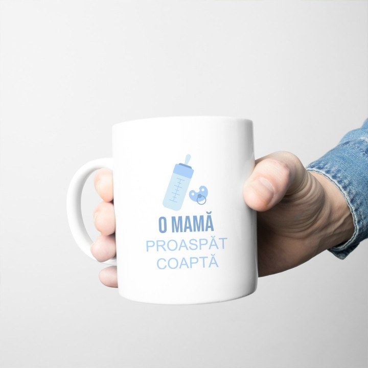 O mamă proaspăt coaptă - cană