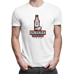 Romanian Drinking Team - T-shirt pentru bărbați cu imprimeu