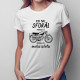 Eu nu sforăi - visez că merg cu motocicleta - T-shirt pentru femei cu imprimeu