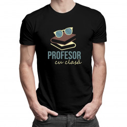 Profesor cu clasă - tricou pentru bărbați cu imprimeu