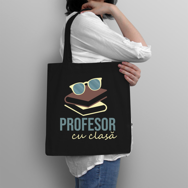 Profesor cu clasă - Geantă cu imprimeu