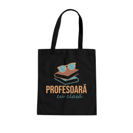 Profesor cu clasă - Geantă cu imprimeu