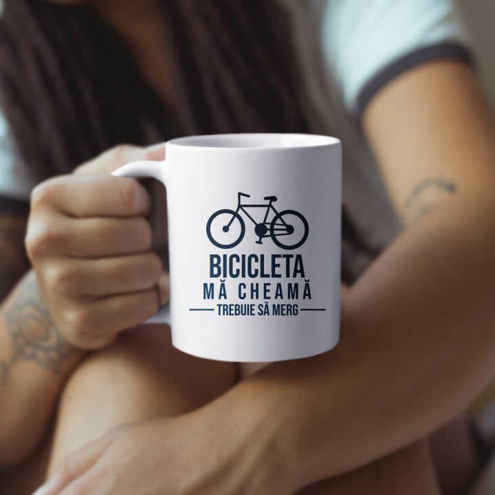 Aventura mă cheamă, trebuie să plec  - cană