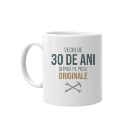 Vechi de 60 de ani și încă pe piese originale - cană