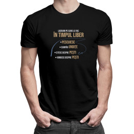 Lucruri pe care le fac în timpul liber -  tricou pentru bărbați cu imprimeu