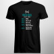 Meseriaș - tarif orar - tricou pentru bărbați cu imprimeu