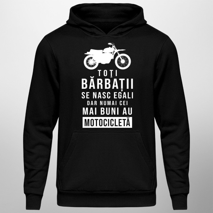 Toți bărbații sunt egali - Hanorac pentru bărbați (cu glugă)