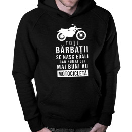 Toți bărbații sunt egali - Hanorac pentru bărbați (cu glugă)