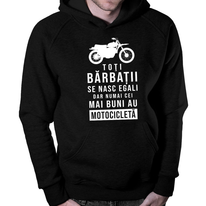 Toți bărbații sunt egali - Hanorac pentru bărbați (cu glugă)