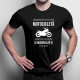Imaginează-ți viața fără motocicletă - tricou pentru bărbați cu imprimeu