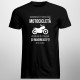 Imaginează-ți viața fără motocicletă - tricou pentru bărbați cu imprimeu