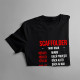 Scaffolder - tarif orar - tricou pentru bărbați cu imprimeu