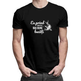Eu prind doar cele mai bune bucăți -  tricou pentru bărbați cu imprimeu