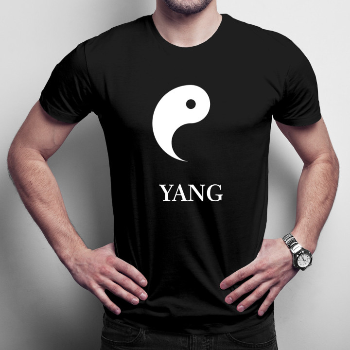 YANG - tricou pentru bărbați cu imprimeu