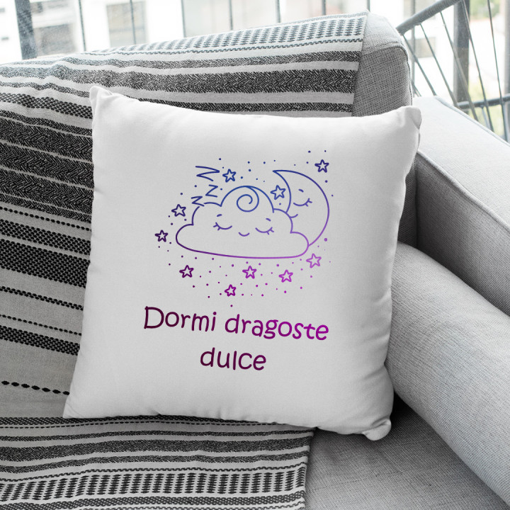 Always kiss me good night - pernă