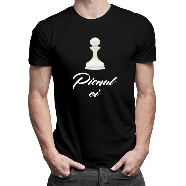 Pionul ei-  tricou pentru bărbați cu imprimeu