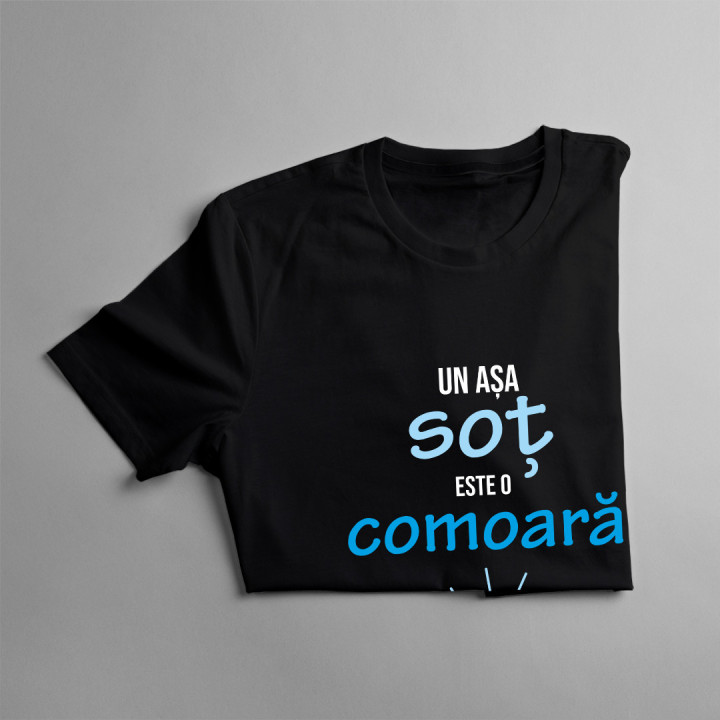 Un așa soț este o comoară -  tricou pentru bărbați cu imprimeu