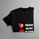 Vinovat de furt de inimă- tricou pentru bărbați cu imprimeu