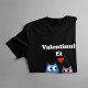 Valentinul Ei- tricou pentru bărbați cu imprimeu