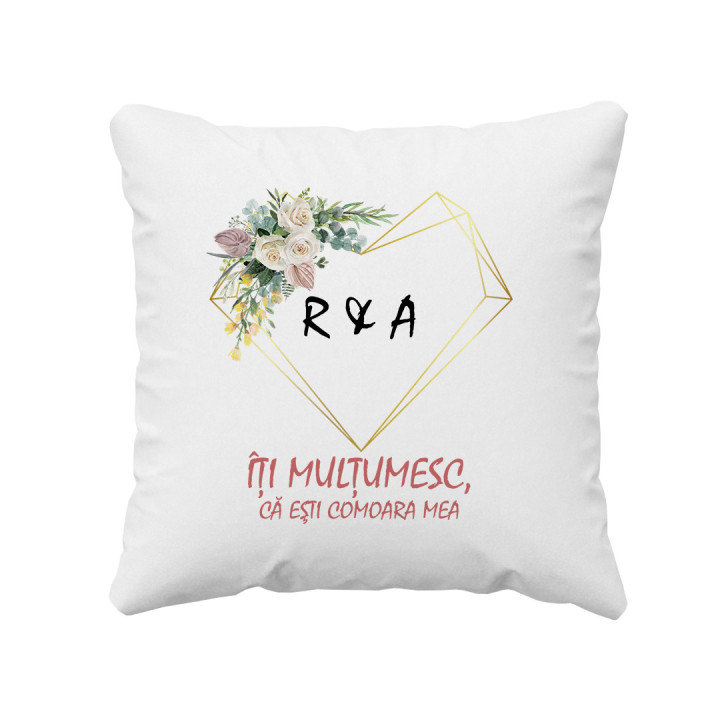 Binecuvântată de Dumnezeu - pernă
